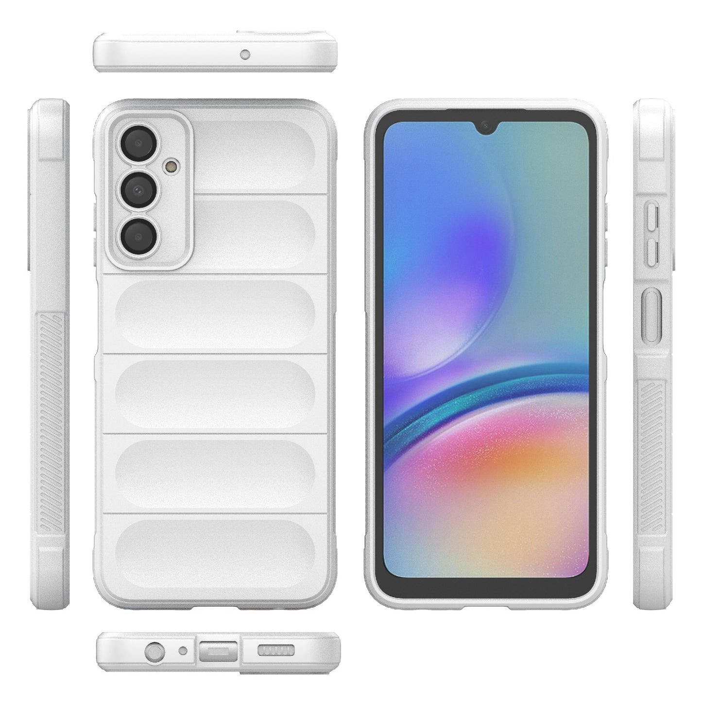 Samsung Galaxy A05s 4G Magic Shield TPU + Flannel Protective Phone Case Cover, Shockproof Scratch Resistant