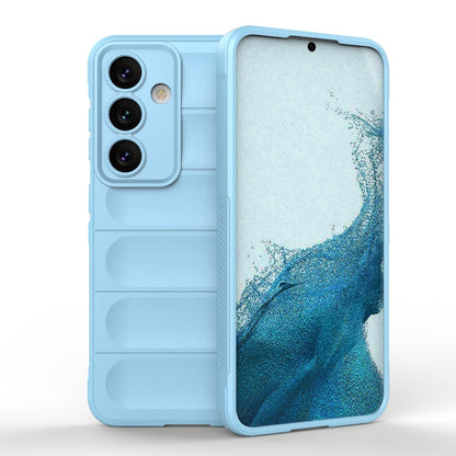 Samsung Galaxy S24 5G Magic Shield TPU + Flannel Protective Phone Case Cover, Shockproof Scratch Resistant