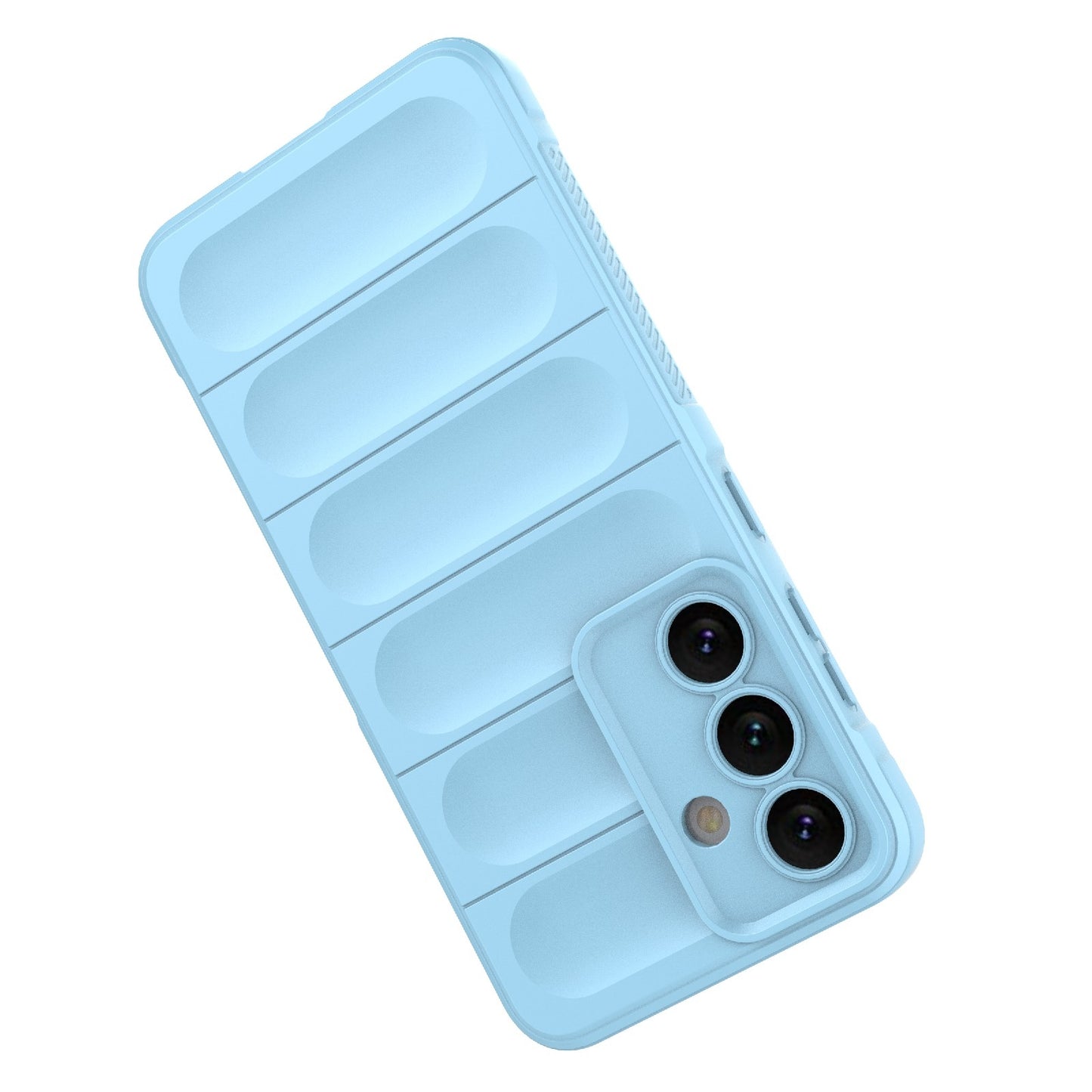 Samsung Galaxy S24 5G Magic Shield TPU + Flannel Protective Phone Case Cover, Shockproof Scratch Resistant