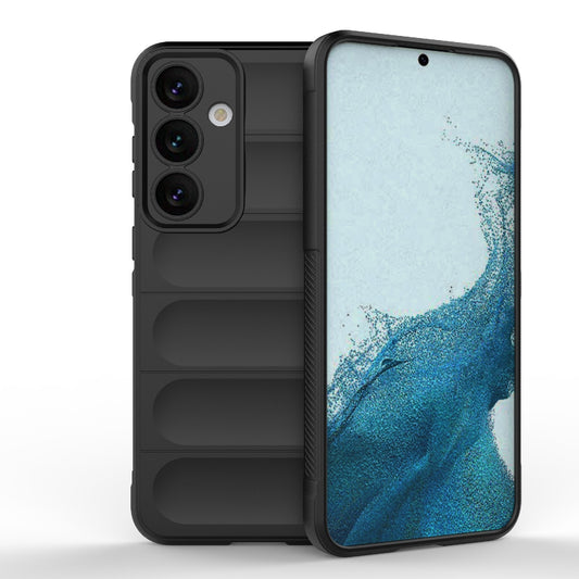 Samsung Galaxy S24+ 5G Magic Shield TPU + Flannel Protective Phone Case Cover, Shockproof Scratch Resistant