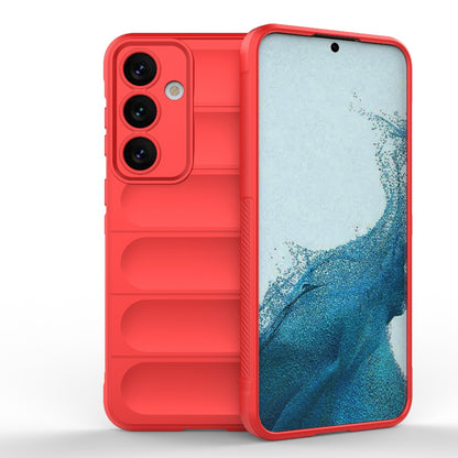 Samsung Galaxy S24+ 5G Magic Shield TPU + Flannel Protective Phone Case Cover, Shockproof Scratch Resistant
