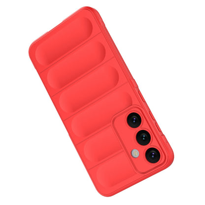 Samsung Galaxy S24+ 5G Magic Shield TPU + Flannel Protective Phone Case Cover, Shockproof Scratch Resistant