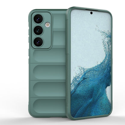 Samsung Galaxy S24+ 5G Magic Shield TPU + Flannel Protective Phone Case Cover, Shockproof Scratch Resistant
