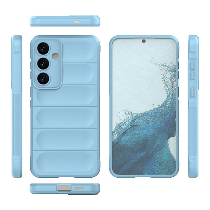 Samsung Galaxy S24+ 5G Magic Shield TPU + Flannel Protective Phone Case Cover, Shockproof Scratch Resistant