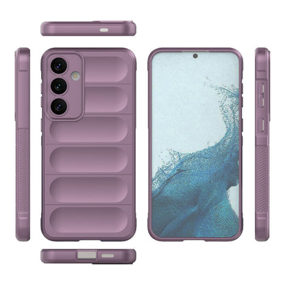 Samsung Galaxy S24+ 5G Magic Shield TPU + Flannel Protective Phone Case Cover, Shockproof Scratch Resistant