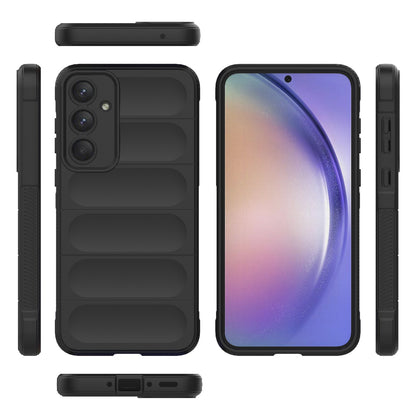 Samsung Galaxy A35 5G Magic Shield TPU + Flannel Protective Phone Case Cover, Shockproof Scratch Resistant