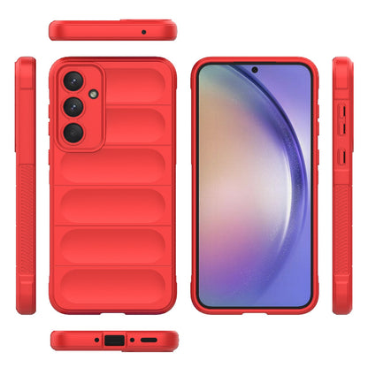 Samsung Galaxy A35 5G Magic Shield TPU + Flannel Protective Phone Case Cover, Shockproof Scratch Resistant