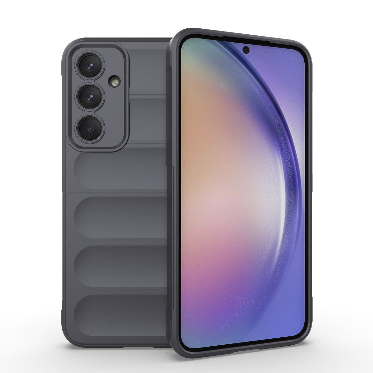 Samsung Galaxy A35 5G Magic Shield TPU + Flannel Protective Phone Case Cover, Shockproof Scratch Resistant