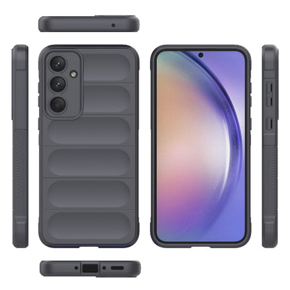 Samsung Galaxy A35 5G Magic Shield TPU + Flannel Protective Phone Case Cover, Shockproof Scratch Resistant