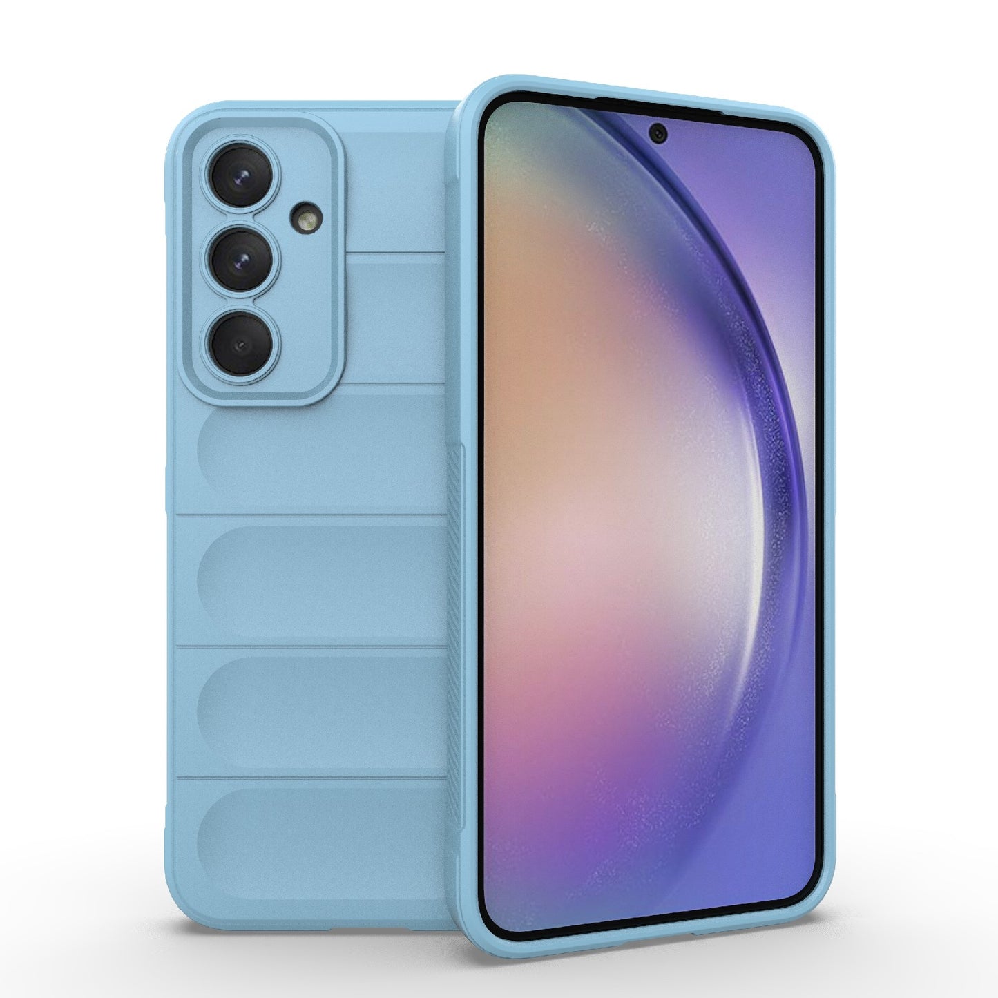 Samsung Galaxy A35 5G Magic Shield TPU + Flannel Protective Phone Case Cover, Shockproof Scratch Resistant