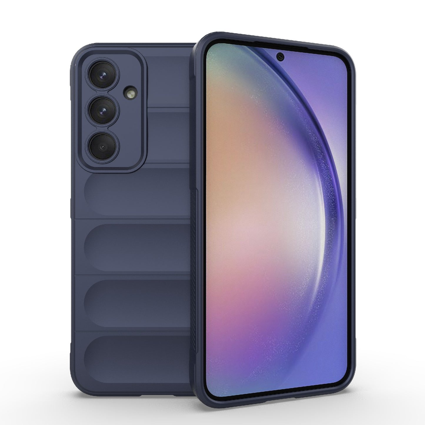 Samsung Galaxy A35 5G Magic Shield TPU + Flannel Protective Phone Case Cover, Shockproof Scratch Resistant