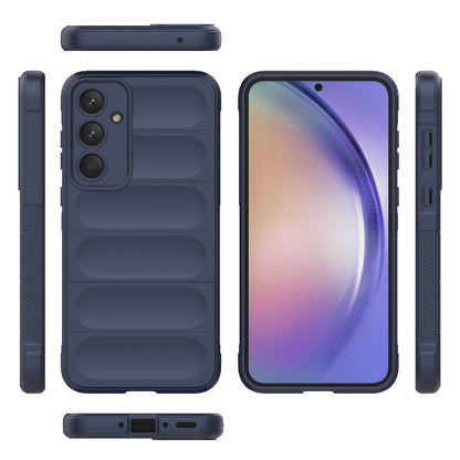 Samsung Galaxy A35 5G Magic Shield TPU + Flannel Protective Phone Case Cover, Shockproof Scratch Resistant