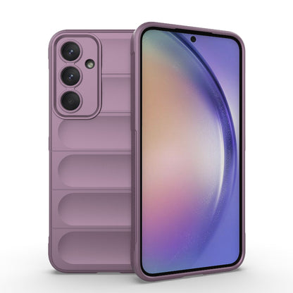Samsung Galaxy A35 5G Magic Shield TPU + Flannel Protective Phone Case Cover, Shockproof Scratch Resistant