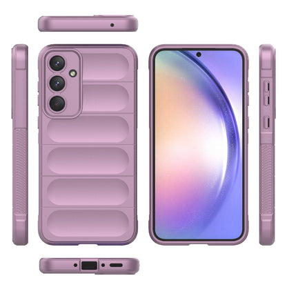 Samsung Galaxy A35 5G Magic Shield TPU + Flannel Protective Phone Case Cover, Shockproof Scratch Resistant