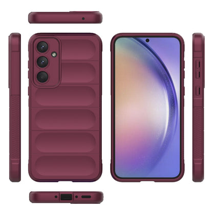 Samsung Galaxy A35 5G Magic Shield TPU + Flannel Protective Phone Case Cover, Shockproof Scratch Resistant