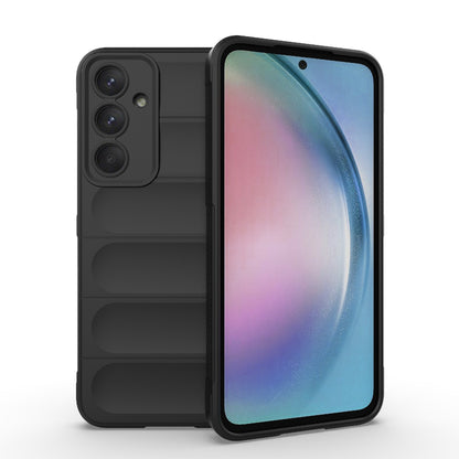 Samsung Galaxy A55 5G Magic Shield TPU + Flannel Protective Phone Case Cover, Shockproof Scratch Resistant