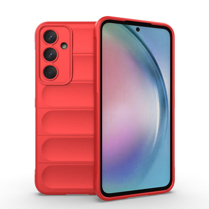 Samsung Galaxy A55 5G Magic Shield TPU + Flannel Protective Phone Case Cover, Shockproof Scratch Resistant