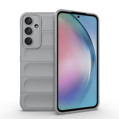 Samsung Galaxy A55 5G Magic Shield TPU + Flannel Protective Phone Case Cover, Shockproof Scratch Resistant