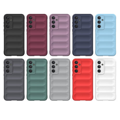 Samsung Galaxy A55 5G Magic Shield TPU + Flannel Protective Phone Case Cover, Shockproof Scratch Resistant