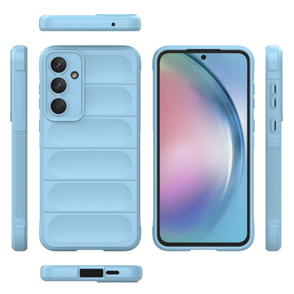 Samsung Galaxy A55 5G Magic Shield TPU + Flannel Protective Phone Case Cover, Shockproof Scratch Resistant