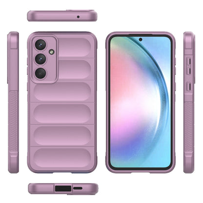 Samsung Galaxy A55 5G Magic Shield TPU + Flannel Protective Phone Case Cover, Shockproof Scratch Resistant