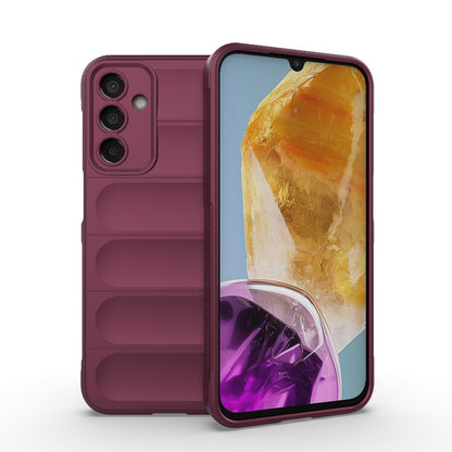 Samsung Galaxy M15 5G Magic Shield TPU + Flannel Protective Phone Case Cover, Shockproof Scratch Resistant