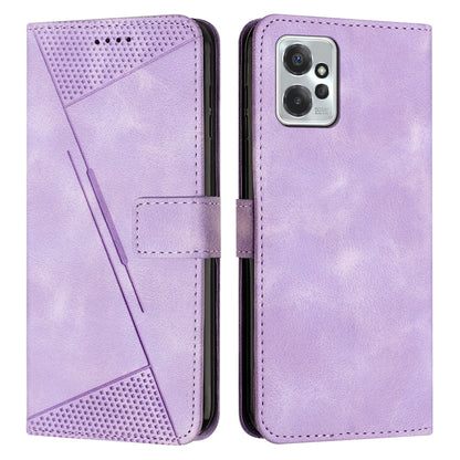 Motorola Moto G Power 2023 Dream Triangle Leather Wallet Phone Case with Lanyard, Card Slot, Cash Compartment, Foldable Kickstand, Shockproof PU TPU Protective Cover