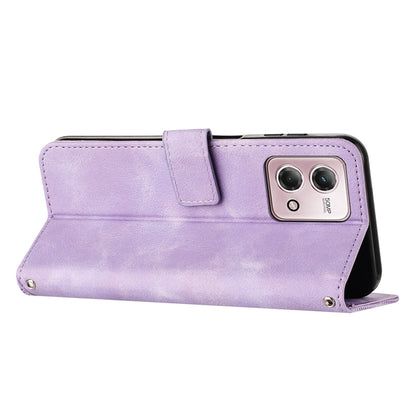 Motorola Moto G Stylus 5G 2023 Dream Triangle Leather Wallet Phone Case with Lanyard, Card Slot, Cash Compartment, Foldable Kickstand, Shockproof PU TPU Protective Cover