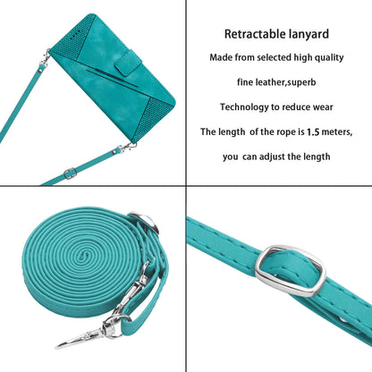Motorola Moto G Stylus 4G 2023 Dream Triangle Leather Wallet Phone Case with Lanyard, Card Slot, Cash Compartment, Foldable Kickstand, Shockproof PU TPU Protective Cover