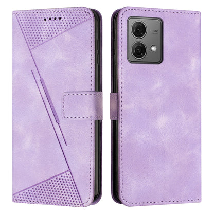 Motorola Moto G Stylus 4G 2023 Dream Triangle Leather Wallet Phone Case with Lanyard, Card Slot, Cash Compartment, Foldable Kickstand, Shockproof PU TPU Protective Cover