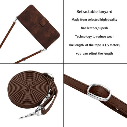 Xiaomi Redmi K60 Pro Dream Triangle Leather Wallet Phone Case with Lanyard, Card Slot, Cash Compartment, Foldable Kickstand, Shockproof PU TPU Protective Cover
