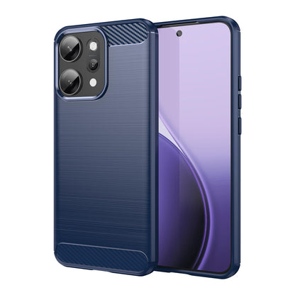 OPPO Reno14 Pro Carbon Fiber Brushed Texture TPU Protective Phone Case Shockproof Slim Cover