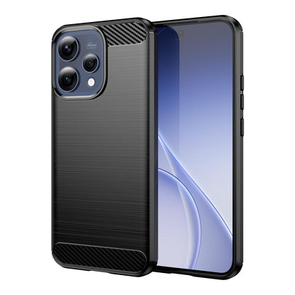 OPPO Reno15 5G Carbon Fiber Brushed Texture TPU Protective Phone Case Shockproof Slim Cover