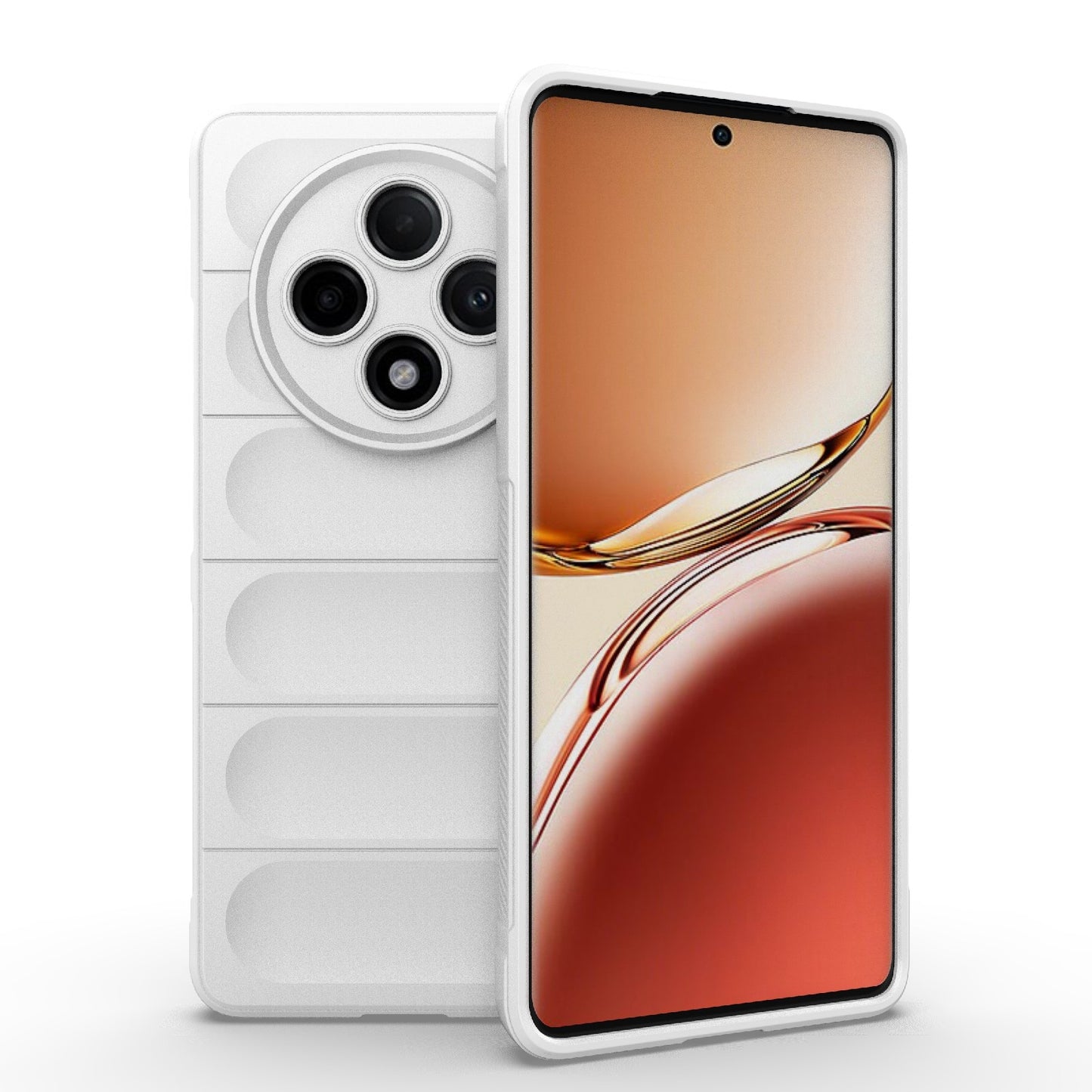 OPPO A3 Pro 5G Shock Absorbent Magic Shield TPU + Flannel Phone Case, Featuring Ridged Drop Protection, Bright Colours & Easy Access