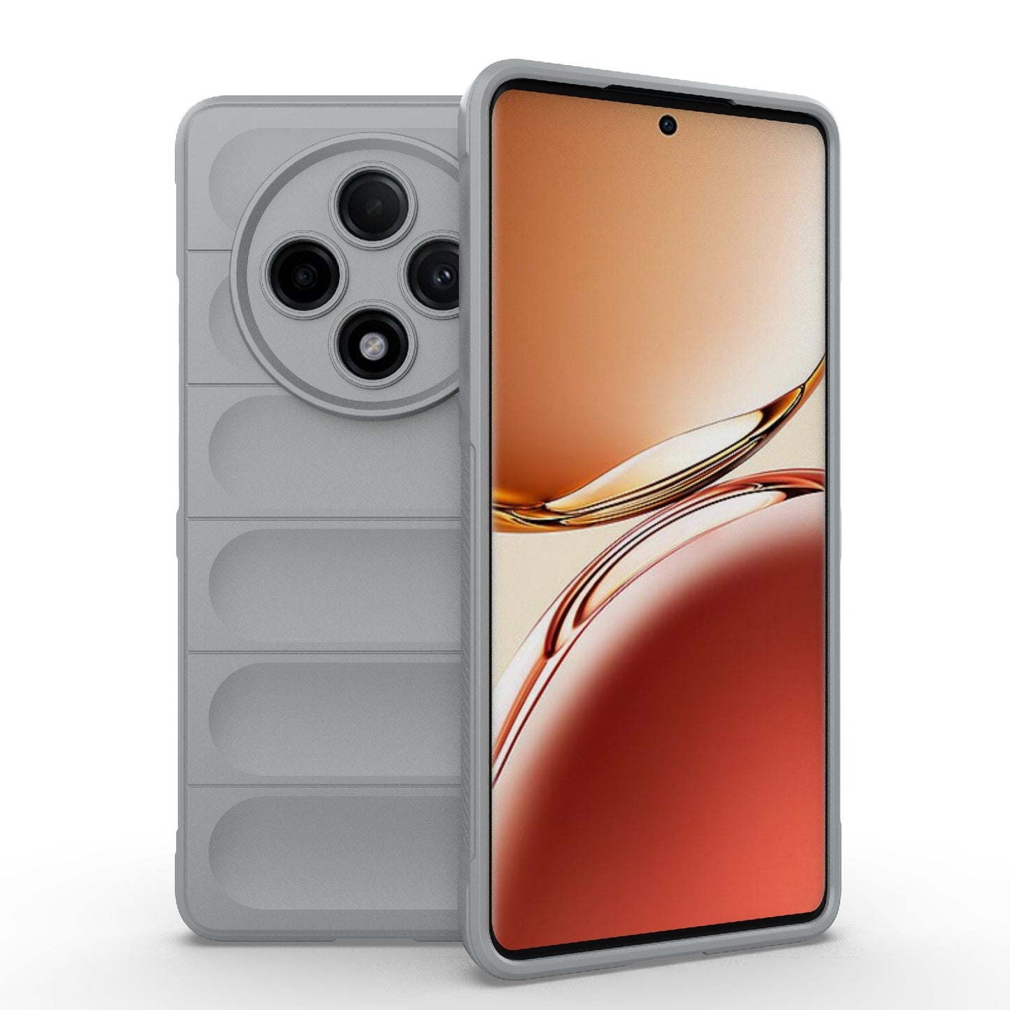 OPPO A3 Pro 5G Shock Absorbent Magic Shield TPU + Flannel Phone Case, Featuring Ridged Drop Protection, Bright Colours & Easy Access