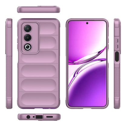 OPPO A3 Pro India Shock Absorbent Magic Shield TPU + Flannel Phone Case, Featuring Ridged Drop Protection, Bright Colours & Easy Access