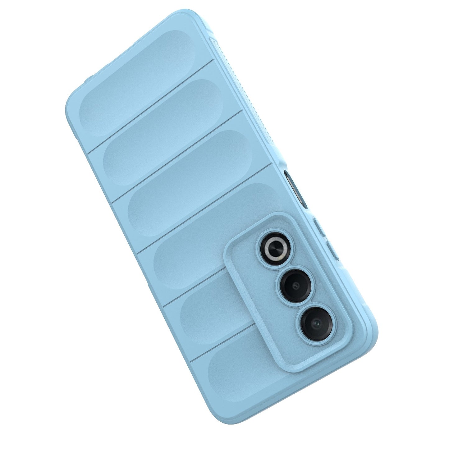 OPPO A3 Pro India Shock Absorbent Magic Shield TPU + Flannel Phone Case, Featuring Ridged Drop Protection, Bright Colours & Easy Access