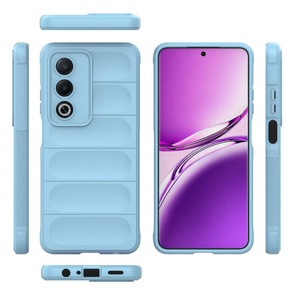 OPPO A3 Pro India Shock Absorbent Magic Shield TPU + Flannel Phone Case, Featuring Ridged Drop Protection, Bright Colours & Easy Access