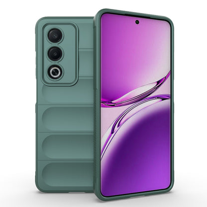OPPO A3 Pro India Shock Absorbent Magic Shield TPU + Flannel Phone Case, Featuring Ridged Drop Protection, Bright Colours & Easy Access
