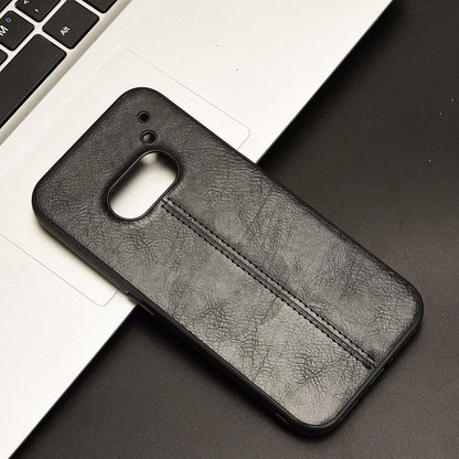 Nothing Phone 2a Cow Pattern Sewing Back Cover Phone Case - Premium PU Leather Texture PC + TPU Shockproof Protective Case, Scratch Resistant Slim Lightweight Anti-Fingerprint Full Coverage Mobile Cover