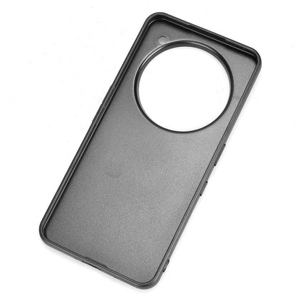 Nothing Phone 3a Pro Cow Pattern Sewing Back Cover Phone Case - Premium PU Leather Texture PC + TPU Shockproof Protective Case, Scratch Resistant Slim Lightweight Anti-Fingerprint Full Coverage Mobile Cover