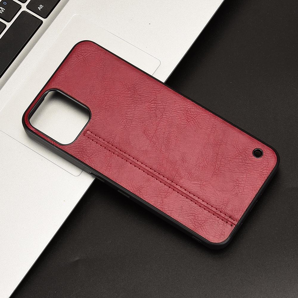 Nothing Phone 3a Lite Cow Pattern Sewing Back Cover Phone Case - Premium PU Leather Texture PC + TPU Shockproof Protective Case, Scratch Resistant Slim Lightweight Anti-Fingerprint Full Coverage Mobile Cover