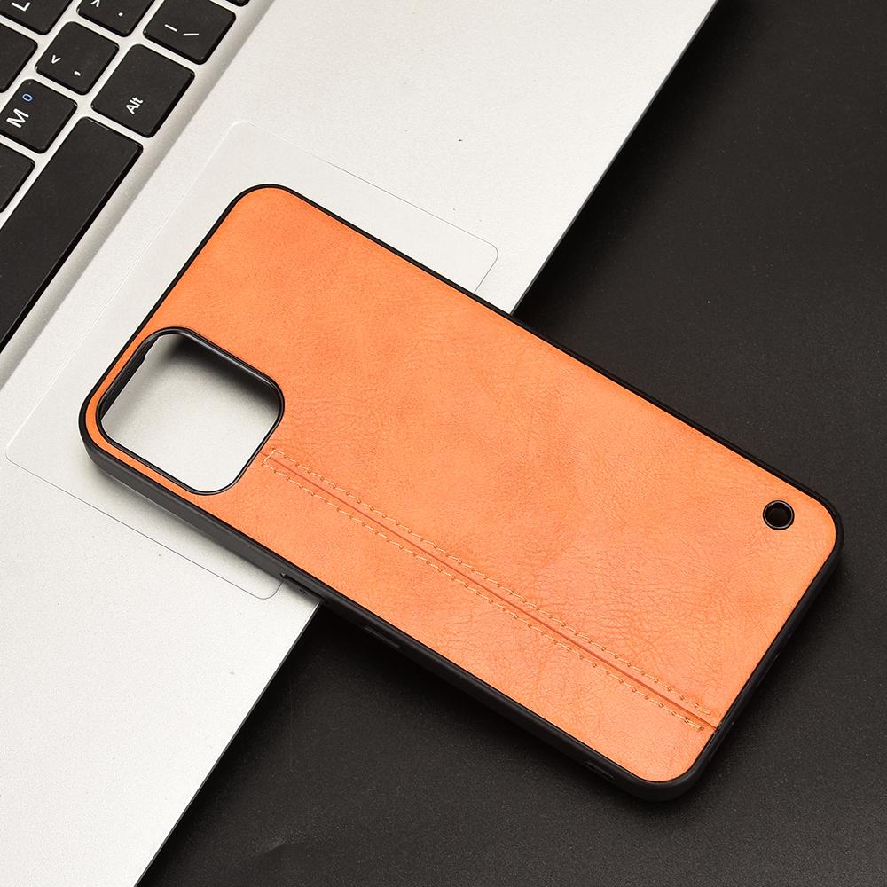 Nothing Phone 3a Lite Cow Pattern Sewing Back Cover Phone Case - Premium PU Leather Texture PC + TPU Shockproof Protective Case, Scratch Resistant Slim Lightweight Anti-Fingerprint Full Coverage Mobile Cover