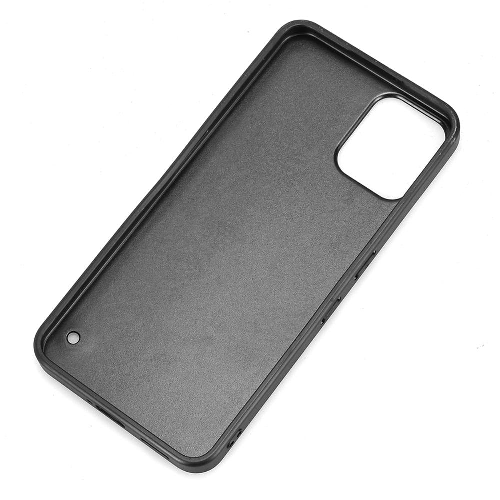 Nothing Phone 3a Lite Cow Pattern Sewing Back Cover Phone Case - Premium PU Leather Texture PC + TPU Shockproof Protective Case, Scratch Resistant Slim Lightweight Anti-Fingerprint Full Coverage Mobile Cover