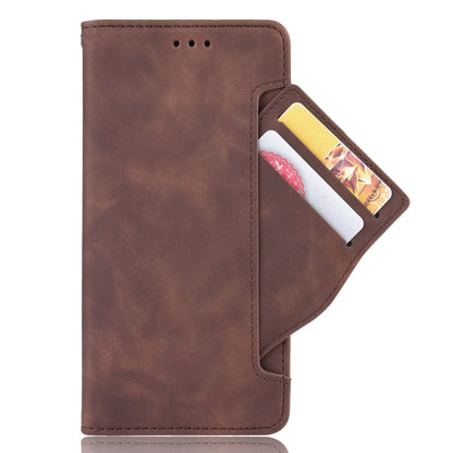 Apple iPhone 16 Plus Skin Feel PU Leather Wallet Phone Case with Card Slots, Cash Pocket, Magnetic Closure, Built-In Stand, Full Protection TPU Cover