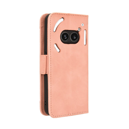 Nothing Phone 2a Skin Feel PU Leather Wallet Phone Case with Card Slots, Cash Pocket, Magnetic Closure, Built-In Stand, Full Protection TPU Cover