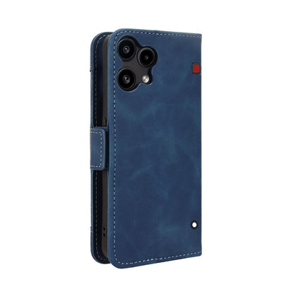 Nothing Phone 3a Lite Skin Feel PU Leather Wallet Phone Case with Card Slots, Cash Pocket, Magnetic Closure, Built-In Stand, Full Protection TPU Cover