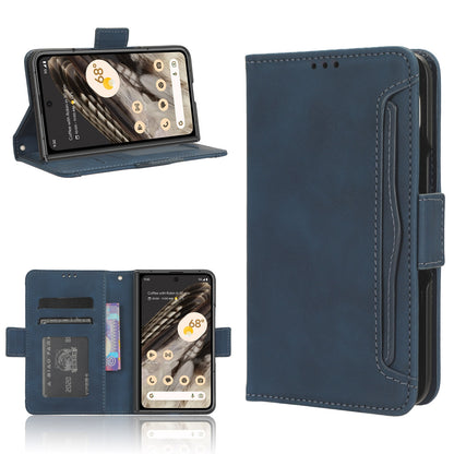Google Pixel Fold Skin Feel PU Leather Wallet Phone Case with Card Slots, Cash Pocket, Magnetic Closure, Built-In Stand, Full Protection TPU Cover
