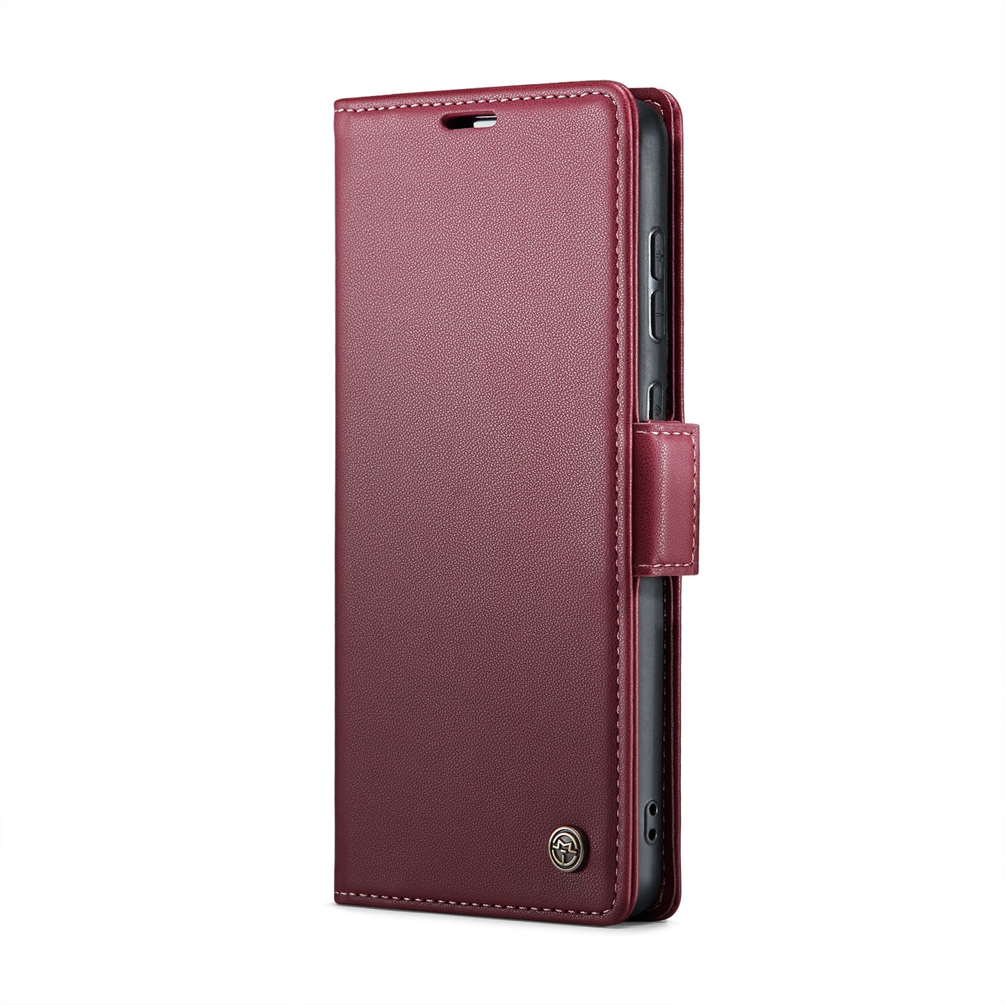 Huawei Mate 60 Litchi Texture RFID Anti-theft Leather Phone Case with Butterfly Buckle, Stand & Card Wallet with TPU Shell