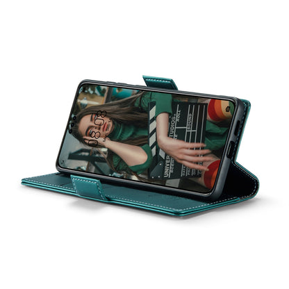 Huawei Mate 60 Pro+ Litchi Texture RFID Anti-theft Leather Phone Case with Butterfly Buckle, Stand & Card Wallet with TPU Shell